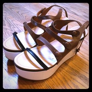 Anthropologie Leifsdottir Platform Sandal
